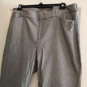 Pixie High Rise checkered pants, size 20